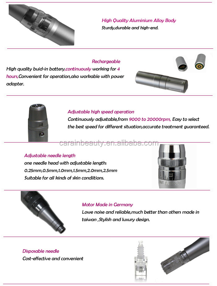ダーマペン2014年肌のための効果的な新しい美容ペン電動マイクロ針のペン問屋・仕入れ・卸・卸売り