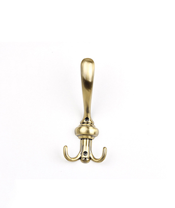 Zinc Alloy Antique Brass Bathroom Wall Hanging Clothes Small