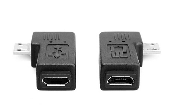 Usb2.0マイクロbオスマイクロb左90度のアダプタメスコネクタ仕入れ・メーカー・工場