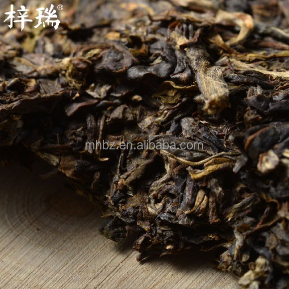 Healthy drinking unfermented puer teas