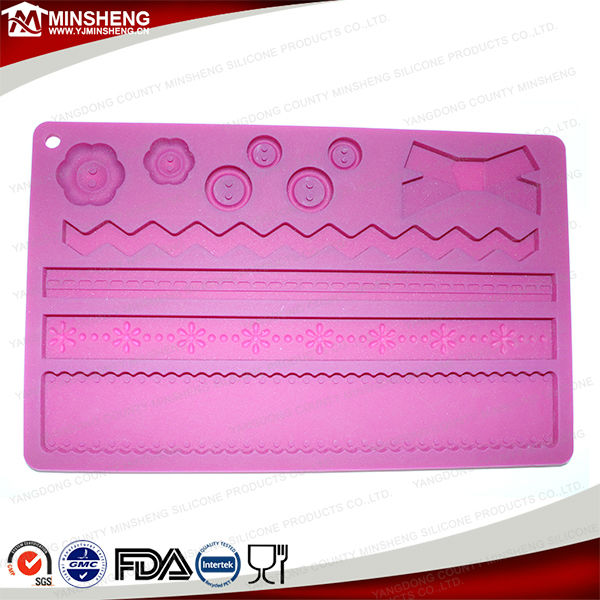 Fondant Sugar Chocolate Tool Cake Decorating Silicone Moulds