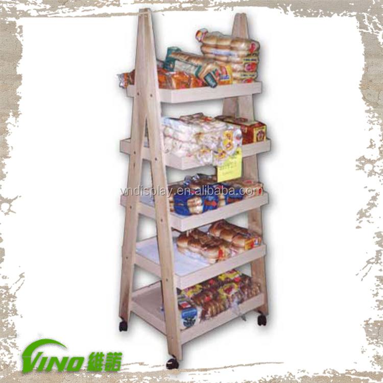 Supermarket Display Store Ladder Shelf Rack For Retail Buy Ladder