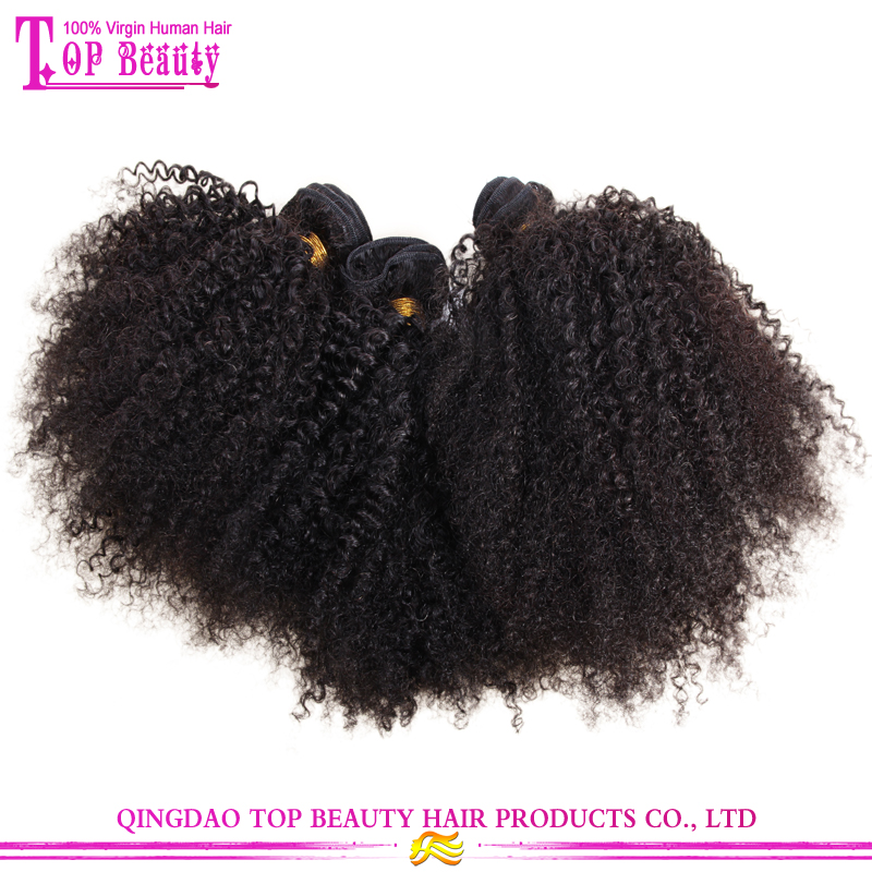 Most Soft Real Virgin Tight Afro Kinky 4c Curly Human Hair Weave
