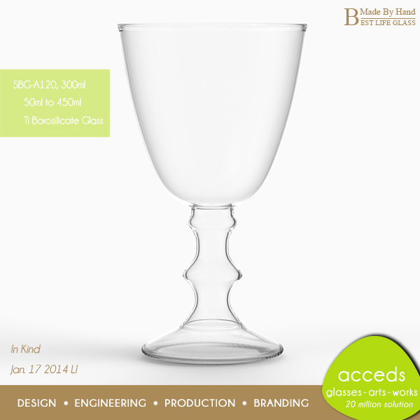 Borosilicate Hand Blown Red Wine Glasses