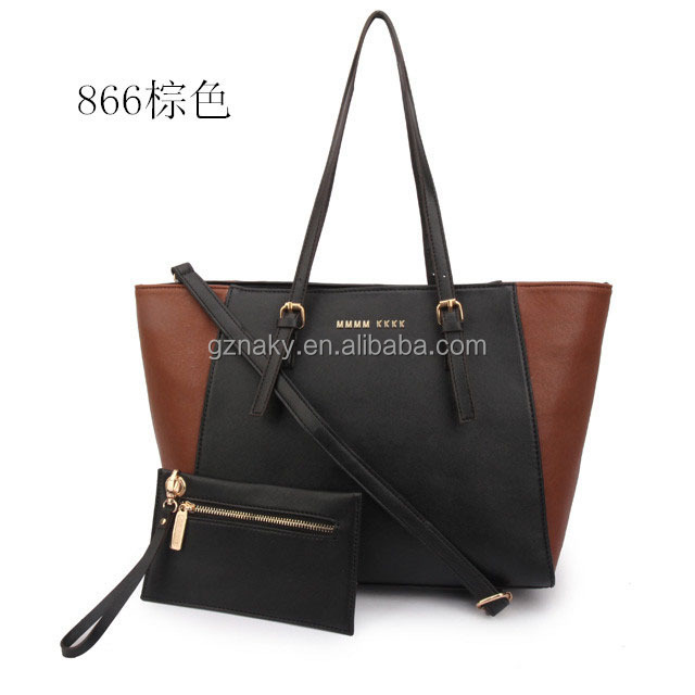 高品質のファッション2014年m。 kハンドバッグの女性のブランド名の革デザイナーm/kポケット付き袋問屋・仕入れ・卸・卸売り