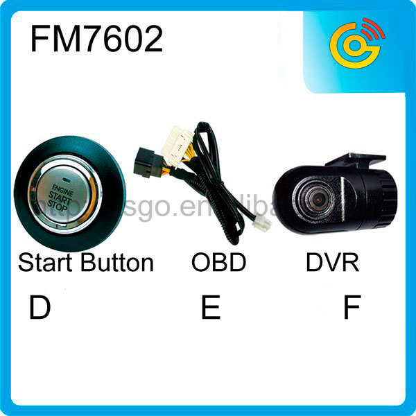 Gsm、 canバスdvr付き車の警報システム、 トヨタ用pke、 ホンダ、 フォルクスワーゲン-- fm7602問屋・仕入れ・卸・卸売り