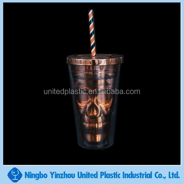 plastic skull double wall tumbler with coating.jpg