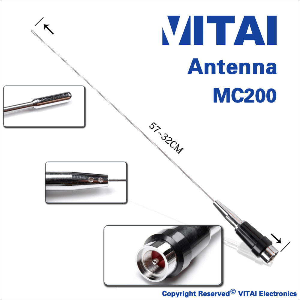 Vitaimc200340-520mhz250w3.4モバイル双方向ラジオアンテナdbi仕入れ・メーカー・工場