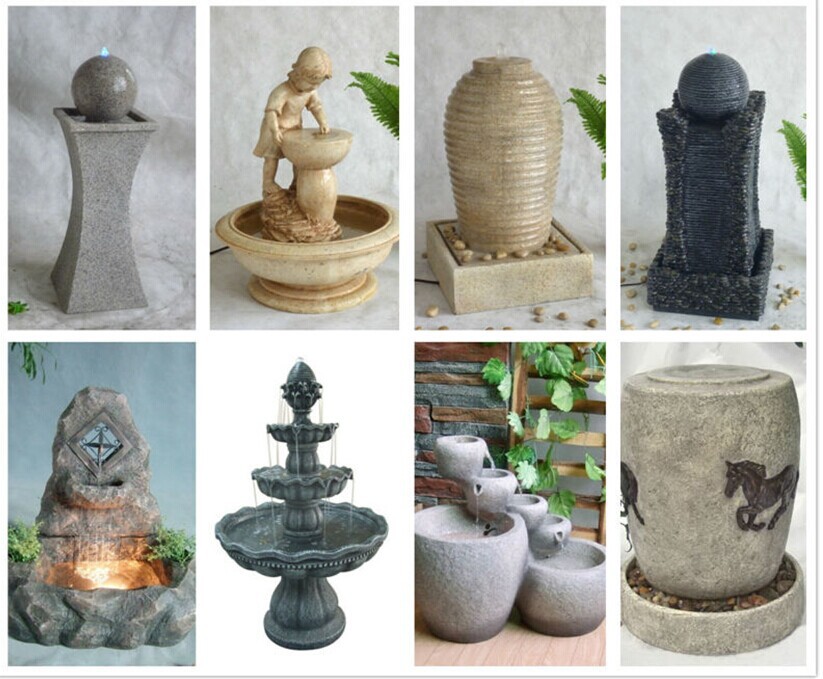 Chinese Resin Made Outdoor Garden Water Fountain Buy Garden Water