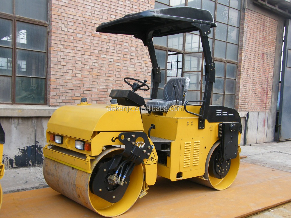 3トン振動ダブルドラム土壌コンパクタDK303道路ローラー価格発売中仕入れ・メーカー・工場