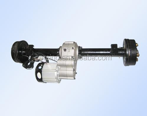 differential motor with rear axle