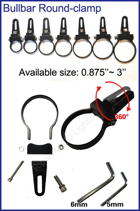 Bullbar-Round-clamp