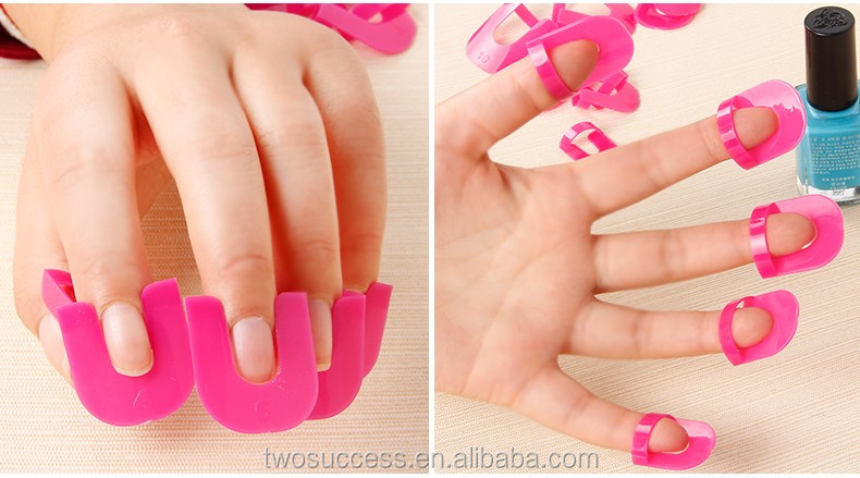nail art gel model protector soaker clip.jpg