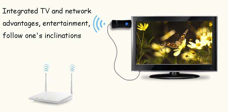 ワイヤレスアダプタに有線150mbpsシステム用のテレビhdmiアンドロイドスマートテレビドングルスティック1×3dbiとビルドで- オムニ- 指向性アンテナ問屋・仕入れ・卸・卸売り
