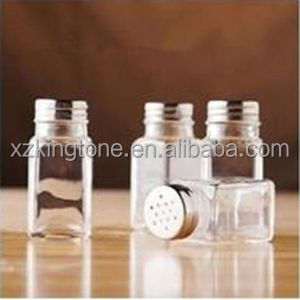 2014 hot sale black pepper/salt/aginomoto glass bottle