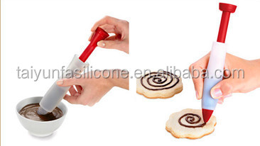 Cupcake Pen for cake cake decorations silicone decorating pen