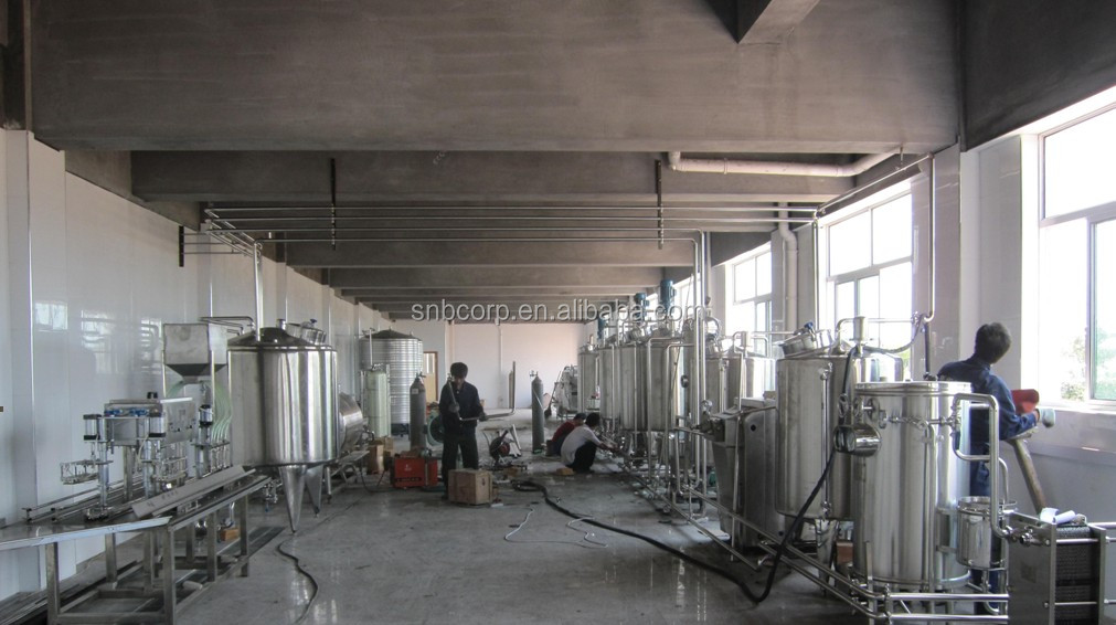 1000L/day milk pasteurization plant
