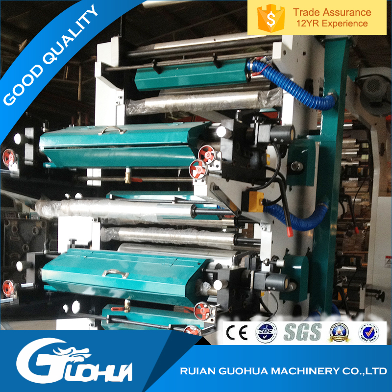 2色4色6 カラー高速フレキソ印刷機/ プラスチック袋印刷機フレキソ印刷機価格仕入れ・メーカー・工場