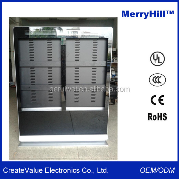 太陽が読めるlcdスタンド42/46/55/65インチ屋外広告は、 表示画面の価格仕入れ・メーカー・工場