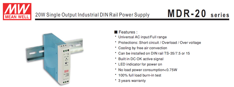 Meanwell LED Driver Power Supply MDR-20 1.jpg