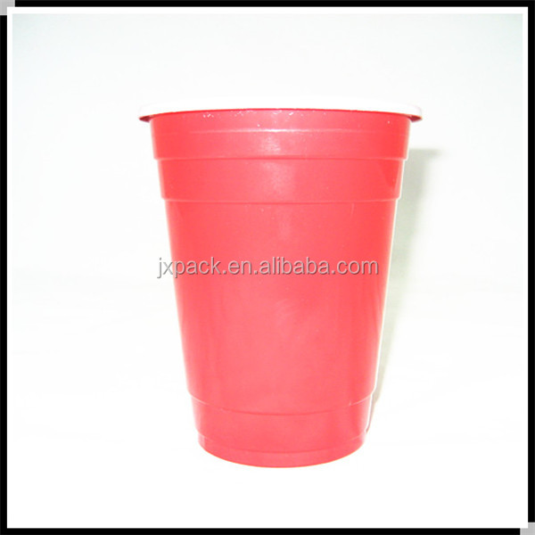 500ml使い捨てカラーのプラスチック製cups問屋・仕入れ・卸・卸売り