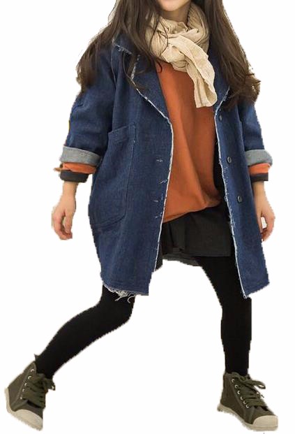 最新の衣服のための子襟エッジングボタンセーター子供服女の子の綿フロックデザインジャケット仕入れ・メーカー・工場