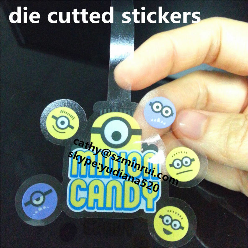 die cutted stickers 1