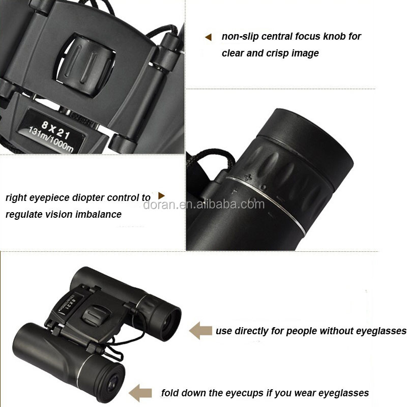 8x21プロの販売のための強力な小さい双眼鏡望遠鏡仕入れ・メーカー・工場
