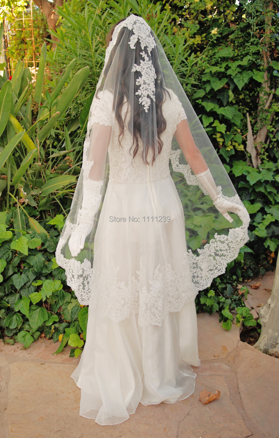spanish style wedding veil