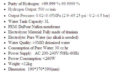 30％lm-500pem水素オフ付き発電機ラボのための技術問屋・仕入れ・卸・卸売り
