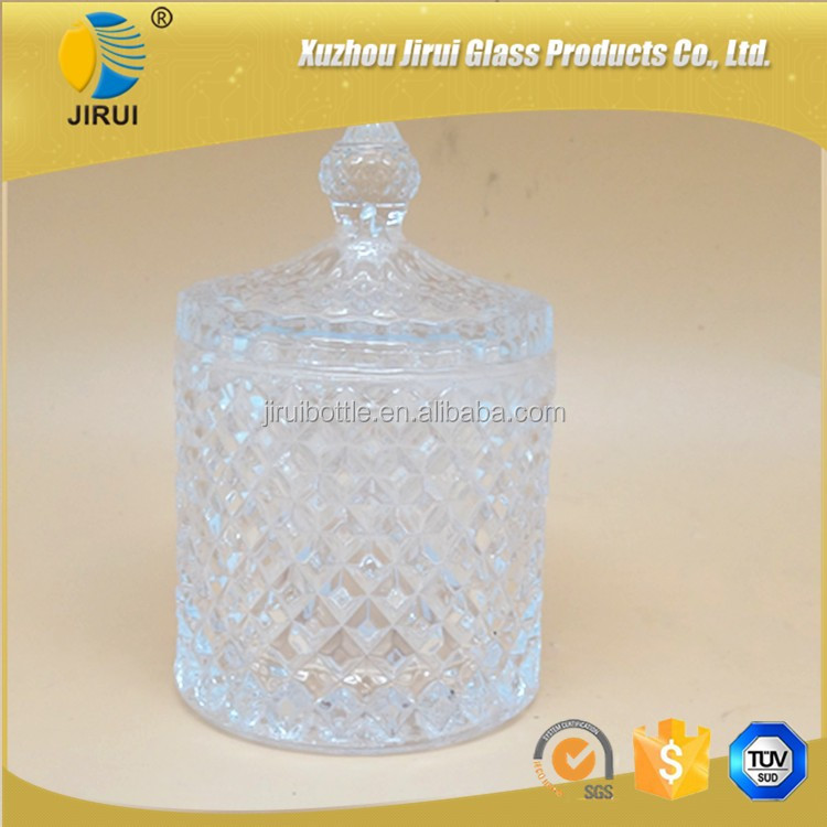Decorative Large Storage Glass Container Jar Buy Glass Storage