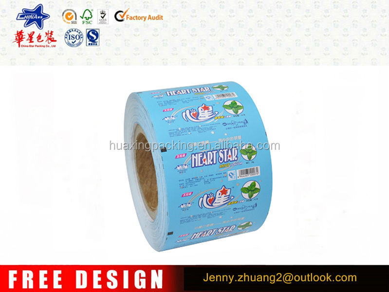 Super high quality custom chewing gum packaging supplier