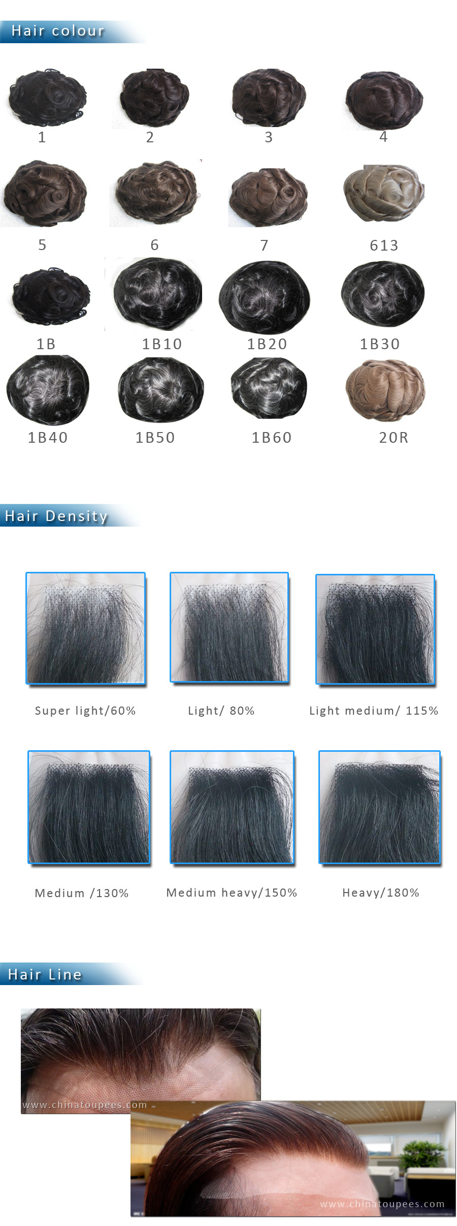 China Hairloss Treatment For Men Natural Hair Toupee Buy