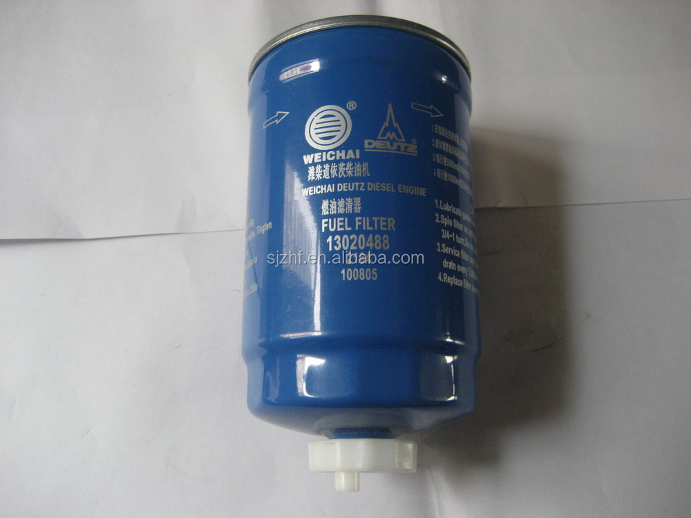 226B Deutz Fuel Filter 13020488 for Weichai Engine Spare Parts