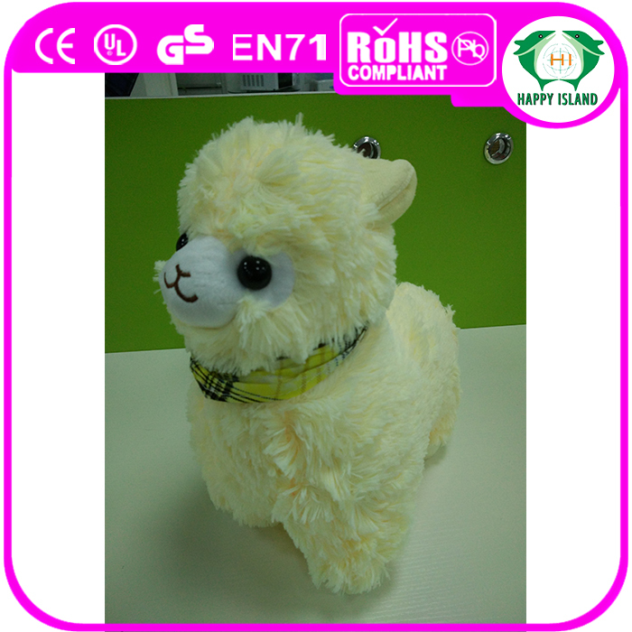 detail pictures of sheep-ish plush plushie stuffie