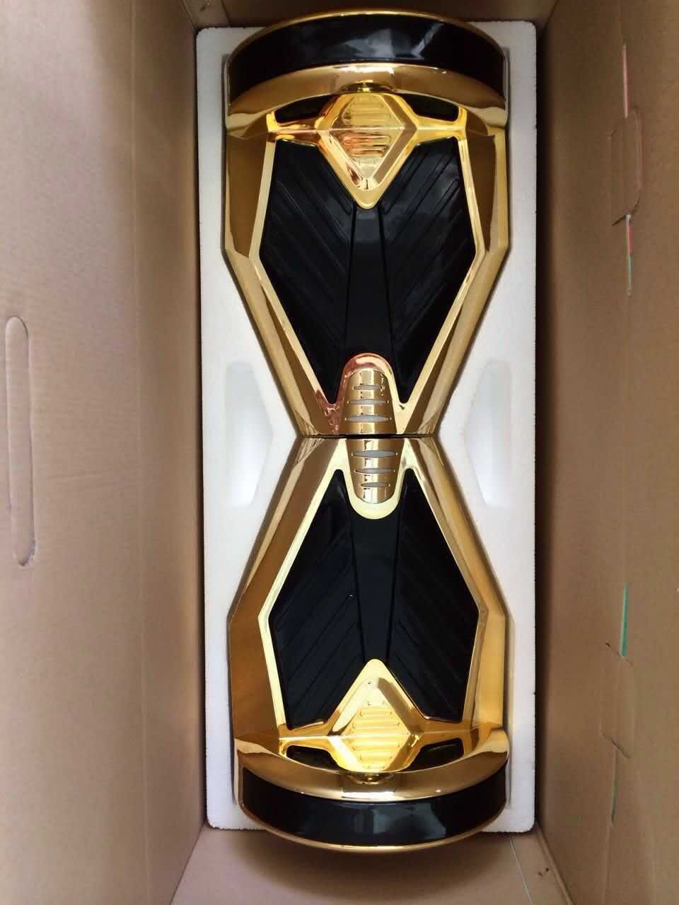 Lambo hoverboard Balance scooter chrome gold 2 wheel hoverboard 8inch 
