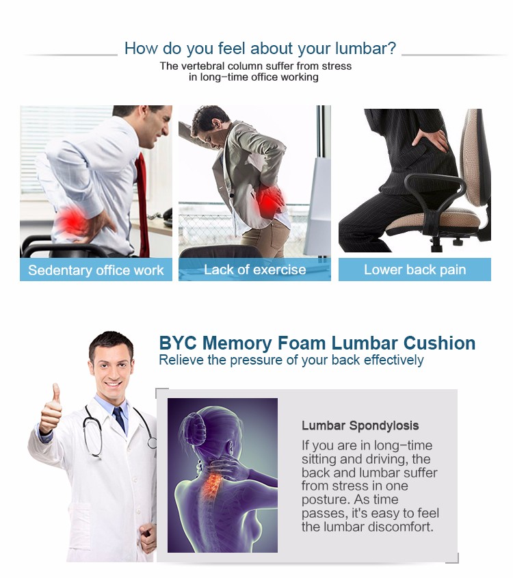BYC Office Chair Back Support Pillow Memory Foam Cushion Seat.jpg