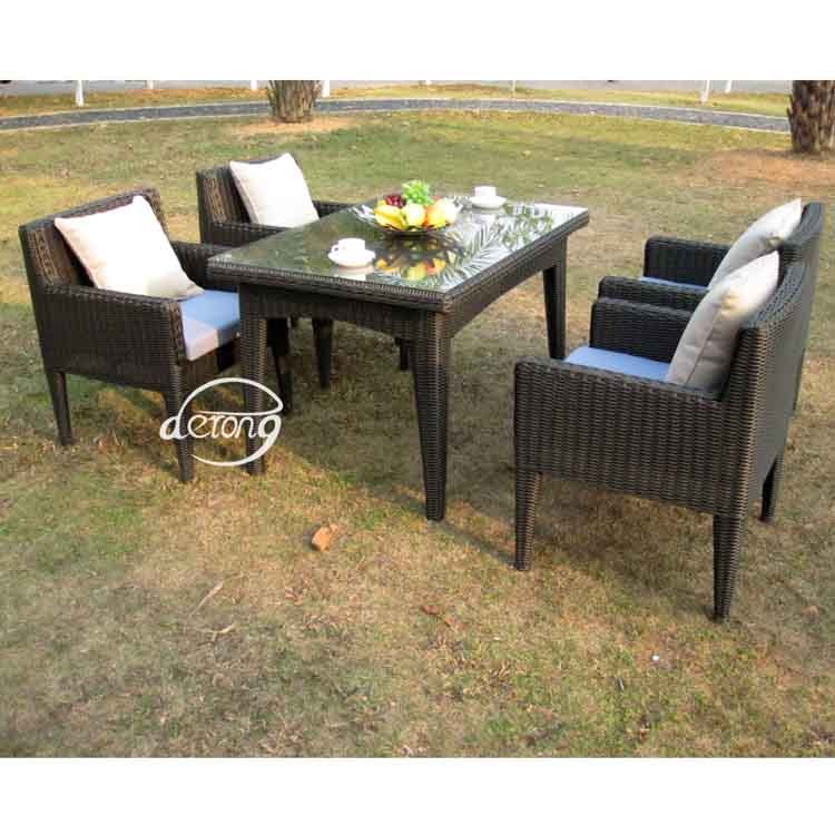 Garden Leisure Rattan Furniture Supplier Hotel Outdoor Furniture Pe