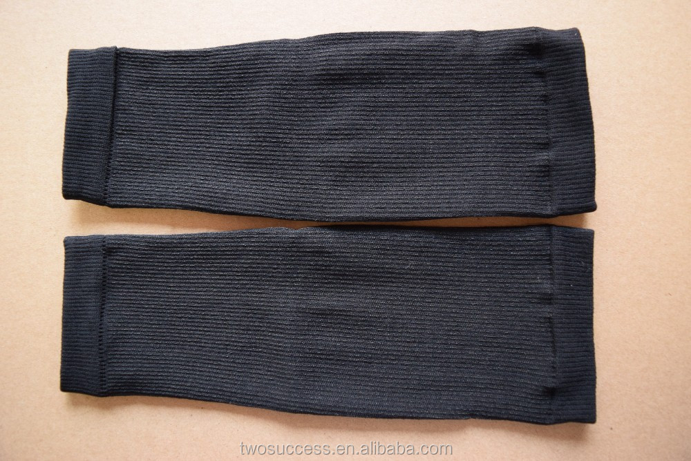 Spandex Nylon compression calf sleeve leg support basketball sleeve (2)