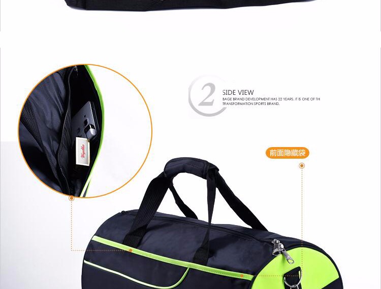 ユニセックスナイロン防水スポーツバッグ用ラップトップ旅行バッグ動きのシングルショルダーバッグ仕入れ・メーカー・工場