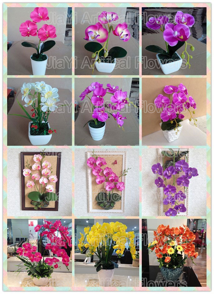 高品質ラテックス人工蘭の花でフレーム仕入れ・メーカー・工場