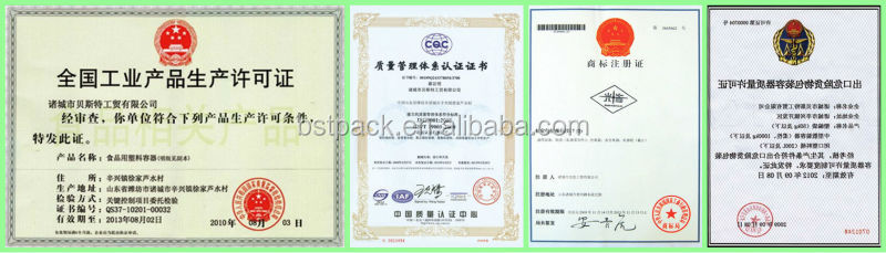 2014 new agriculture food grade high quality low price long life reusable ppp corn starch plastic ba