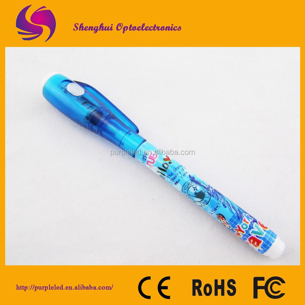 Uv light pens counterfeit