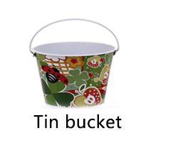 Empty tin cans for candy chocolate chewing gums