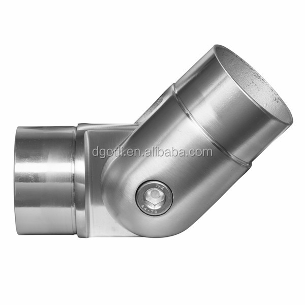 Custom Pipe Joint Fittings 304 Stainless Steel U Angle Adjustable Joint