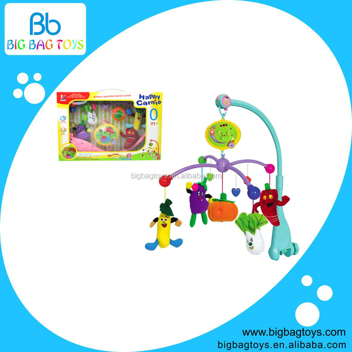 新製品で赤ちゃんのガラガラプラスチック赤ちゃんおもちゃのための豪華な動物問屋・仕入れ・卸・卸売り
