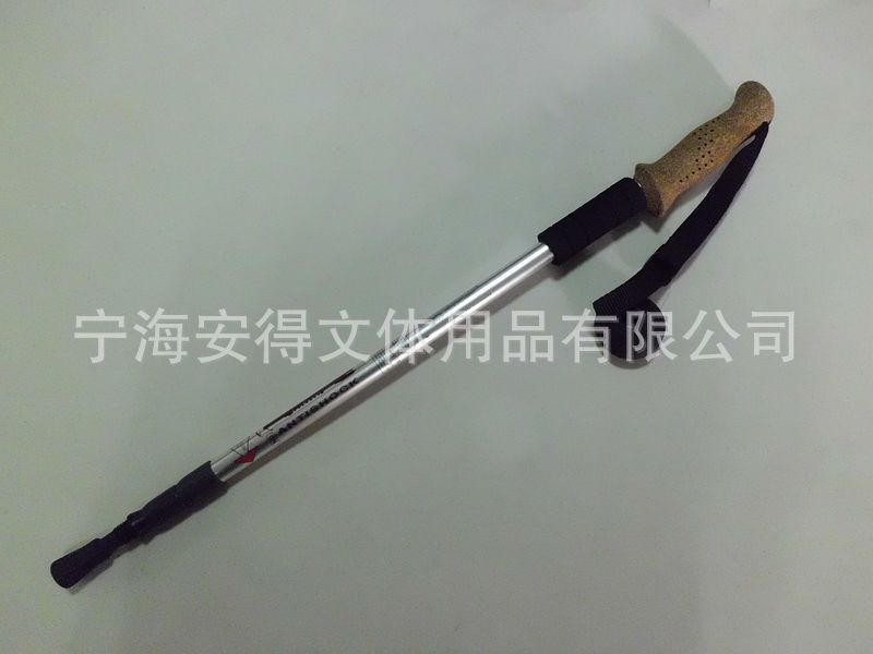 アンドラプラスタイルの供給高品質のコルクのハンドル古い登山杖スティック卸売トレッキングポールスキーポール問屋・仕入れ・卸・卸売り