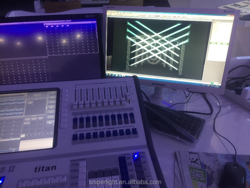 タイタン9.04096+avoliteタッチソフトウェア、 タイタン9.0バージョンdmxコントローラー、 4096タッチライティングコンソール仕入れ・メーカー・工場
