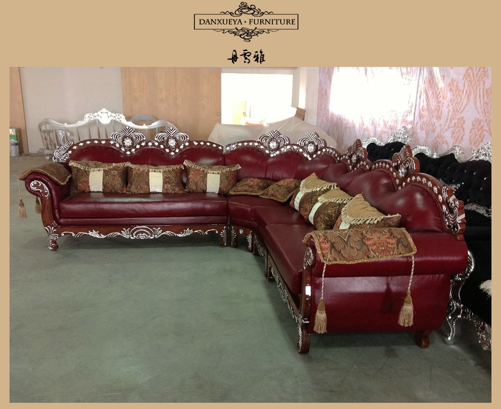 dragon mart leather sofa