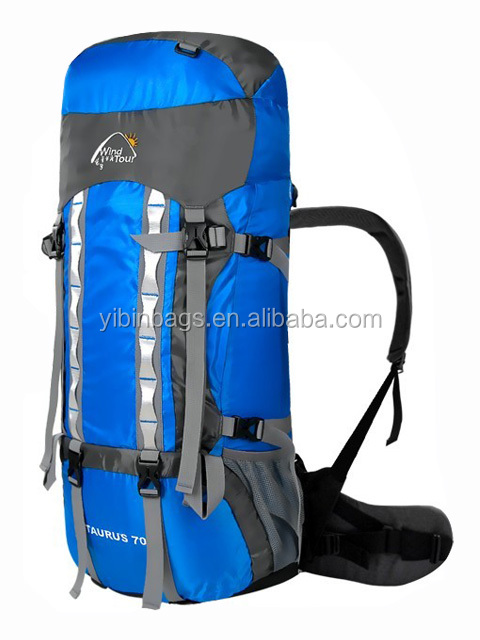 防水リュックサック登山高品質、 カスタムハイキングのバックパック、 のバックパックのハイキング70リットル仕入れ・メーカー・工場